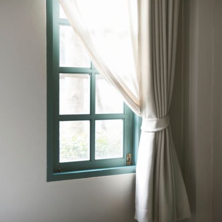 How to Hang Curtains Without Rod or Drilling